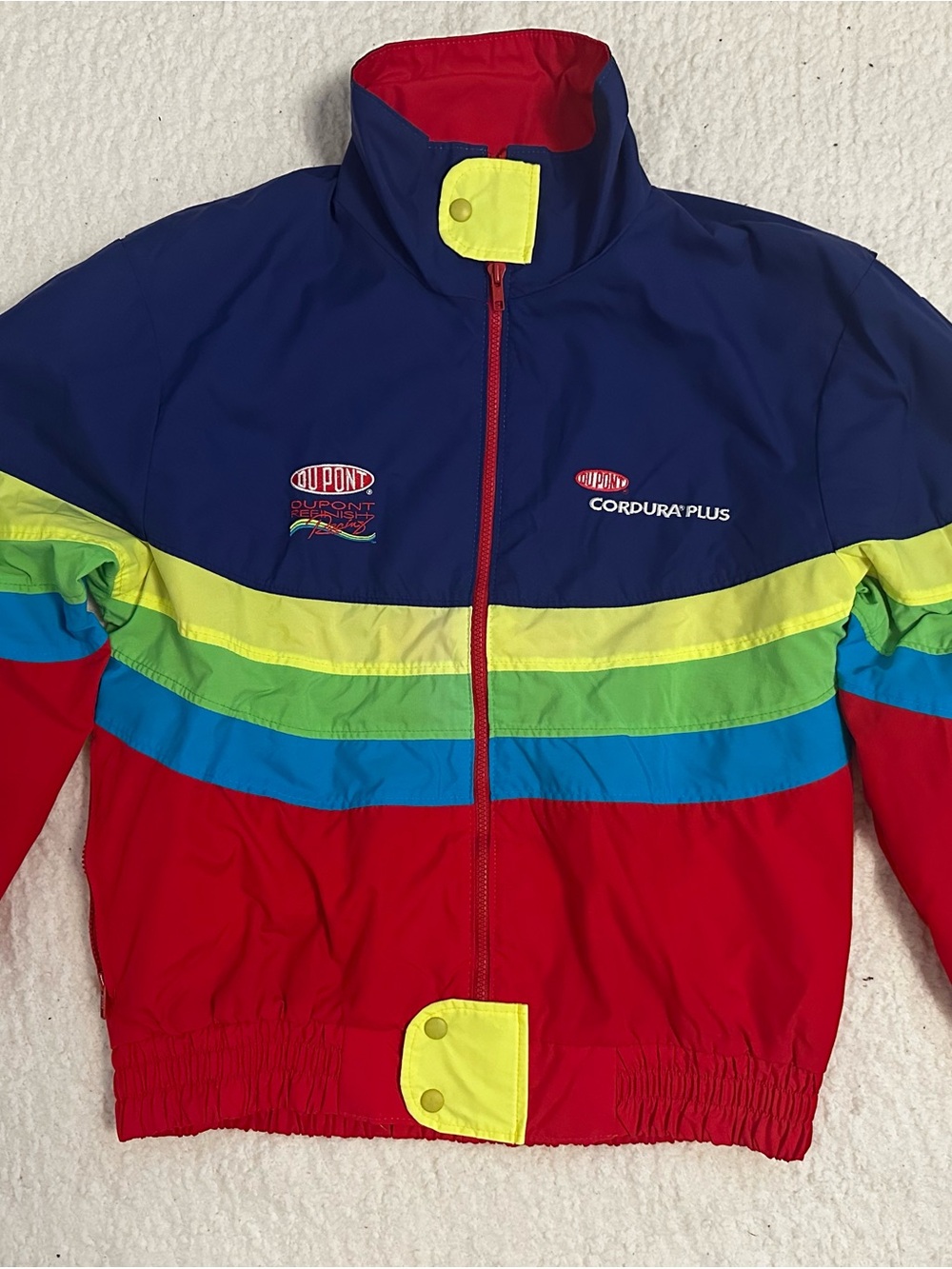Vintage 90s DuPont Racing NASCAR Jacket Made in USA #C0030